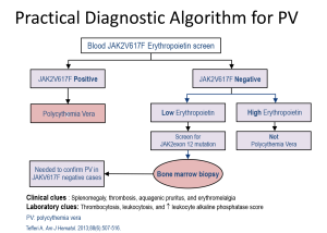 Practical Diagnostic Algorithm for PV